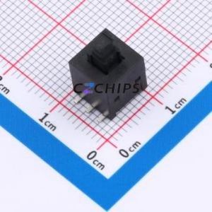 UK-G0705T-WS <b>Push</b> <b>Button</b> <b>Switch</b> Through hole Component (THT) <b>Switch</b> No Lock 100mA 30V 3.2N - Product Image 1