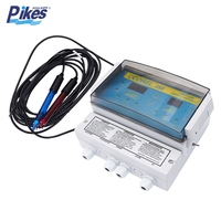 2026 PIKES Automatisches Poolwasser-Überwachungssystem Dosierpumpe Chlorinator ORP/PH-Sensor Analysegerät Steuerungssystem CE-Zertifiziert ABS-Kunststoff 1