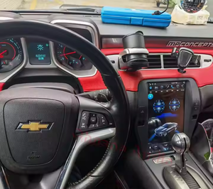Android 9,0 sistema estéreo Vertical Auto Radio Gps reproductor de DVD del coche para Chevrolet Camaro 2010-2015 Android reproductor Multimedia de vídeo - Product Image 6