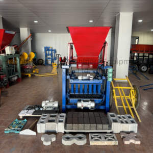 آلة صنع الطوب الأسمنتي آمنة ومستقرة، مبيعات ثانوية لآلة تشكيل كتل الأسمنت - Product Image 6