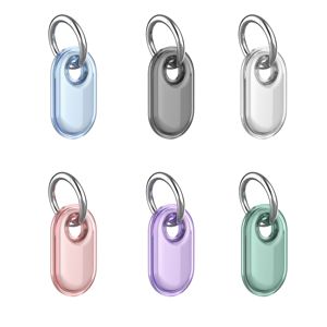 Para <span class=keywords><strong>Samsung</strong></span> <span class=keywords><strong>Galaxy</strong></span> <span class=keywords><strong>SmartTag</strong></span> 2 funda protectora de silicona con llavero Tracker funda para niños mascota perro Collar Loop impermeable - Product Image 6