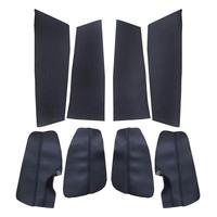 Housse d'accoudoir de porte de voiture en cuir de fibre coussin accoudoir pour toyota corolla e170 2014 2015 2016 2017 2018 kits auto accessoires