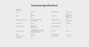 U-blox M9N โมดูลจีพีเอสที่มีความแม่นยำสูงรองรับ4 GNSS สำหรับ PX4 ardupilot Quadcopter คอนโทรลเลอร์การบิน - Product Image 6