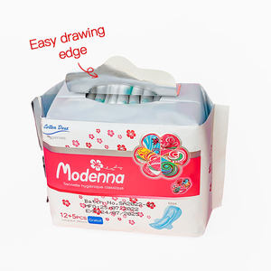 Serviettes hygiéniques de marque Fabricant de serviettes hygiéniques super <span class=keywords><strong>épaisse</strong></span>s pour femmes Serviettes hygiéniques jetables - Product Image 1
