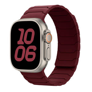 Correa de Silicona para Reloj Apple Watch S 10 11 46mm Ultra 49mm SE 44mm 42mm 38mm, Correa Magnética de Doble Color - Product Image 6