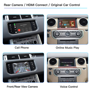 Carabc Android <span class=keywords><strong>Auto</strong></span> Multimédia Sans Fil <span class=keywords><strong>Apple</strong></span> <span class=keywords><strong>CarPlay</strong></span> pour Land Rover Jaguar F-Type / Jaguar XF / XE avec Lecteur DVD Bosch Navigation - Product Image 3