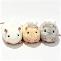 Peluche Souris Confortable Beanbag pour Enfants, Cadeau d'Anniversaire avec Rembourrage en Coton PP et Peluche Ultra Douce