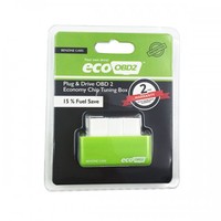 Herramienta de Diagnóstico para Automóviles, Chip de Optimización de Combustible EcoOBD2 Verde, Ahorrador de Combustible para Automóviles OBD, Eco OBD2 para Automóviles de Gasolina, Ahorro de Combustible del 15%