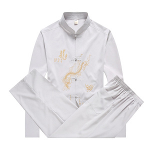 <span class=keywords><strong>Chino</strong></span> tradicional Tang traje de ropa traje de Kung <span class=keywords><strong>Fu</strong></span> camisa ropa para artes marciales - Product Image 5