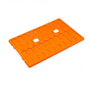 20 Slots <b>Plastic</b> Microscope <b>Slide</b> Drying Tray Pathology Histology <b>Slide</b> Storage Board With Number Markings Stackable Design - Product Image 1