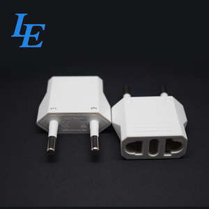 LE Factory Supply USA to Denmark Conversion Electrical <b>Plug</b> Travel Power <b>Adapter</b> Adaptor <b>Plug</b> - Product Image 4