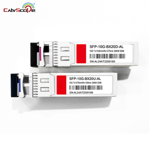 Bidi 10 gam SFP 1270/1310nm Simplex <span class=keywords><strong>LC</strong></span> 10gbase-bx 20km thu phát - Product Image 2