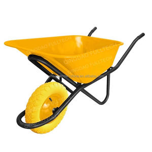 <span class=keywords><strong>Brouette</strong></span> <span class=keywords><strong>Haemmerlin</strong></span> Alpha Original 90 LTR <span class=keywords><strong>Jaune</strong></span> Revêtement en poudre époxy avec roue pneumatique pour le marché européen - Product Image 5