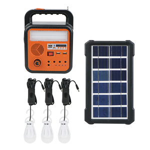 Mini xách tay năng lượng mặt trời Bộ dụng cụ chiếu sáng sạc AC sạc điện thoại di động sạc với giá tốt đẹp nhà năng lượng mặt trời hệ thống năng lượng cắm trại đèn - Product Image 1