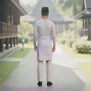 Wholesale Direct Women Baju Melayu Teluk Belanga Premium Tulang Belut Ironless Raya 2025 Casual Breathable - Product Image 1