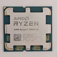 Processeur de bureau AMD Ryzen7 7800X3D 5nm d'occasion avec 3D V-Cache pour des performances de jeu et de création de contenu élevées, processeur 8 cœurs