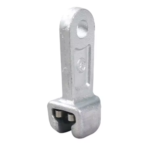 Clevis rigide forgé en W, plaque de suspension durable en W pour réseau de distribution basse tension - Product Image 5