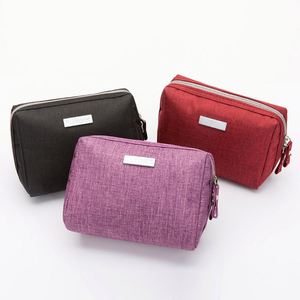 Portable Travel for Bag Fashionable <b>Makeup</b> Cosmetic <b>Case</b> Zipper Shower Organizer Kit Soft Handle Tiletry Storage Bag - Product Image 2