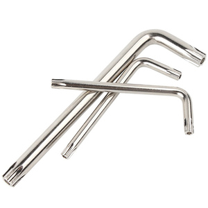 Outil à main <span class=keywords><strong>Clé</strong></span> en forme de L <span class=keywords><strong>Clé</strong></span> <span class=keywords><strong>Torx</strong></span> étoile Acier au carbone nickelé <span class=keywords><strong>Clé</strong></span> <span class=keywords><strong>Torx</strong></span> de sécurité T10 - Product Image 3