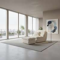 Canapé inclinable moderne de luxe, siège individuel, modulaire, compressé sous vide, pour salon