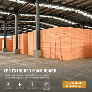 Panneau <span class=keywords><strong>en</strong></span> <span class=keywords><strong>mousse</strong></span> XPS haute compression 300 kPa, 50 mm, haute valeur R, plaque de polystyrène extrudé pour l'isolation du chauffage par le sol - Product Image 4