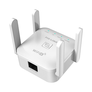 PIX-LINK 2026 Répéteur <span class=keywords><strong>WiFi</strong></span> 6 Amplificateur de <span class=keywords><strong>Signal</strong></span> pour la Maison AX1800 <span class=keywords><strong>Extension</strong></span> Longue Portée du <span class=keywords><strong>Signal</strong></span> Internet - Product Image 1