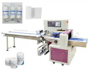 Automatic paraffin gauze pad packing machine horizontal machine