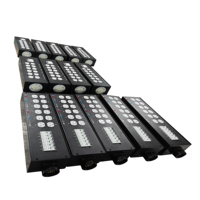 Boîtier d'alimentation Socapex 19 broches vers 6 prises Powercon pour équipement d'éclairage de scène