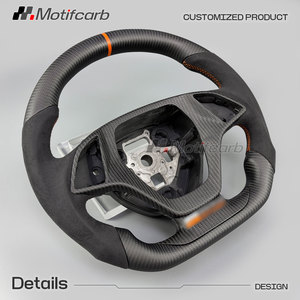 Volant personnalisé en fibre de carbone mate pour Corvette C7 Z06 ZR1 Stingray Z51 Grand Sport Coupé, accessoires intérieurs, amélioration - Product Image 3