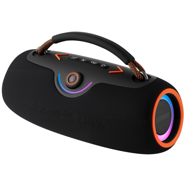 Professional Audio System Sound Music Speaker  80W 8000mAh Karaoke Portable Wireless Blue Tooth Dj Speakers  With Microphones