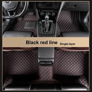 Accesorios para Auto, Juego Completo de 5 Piezas de Alfombrillas de Cuero de Lujo para Auto, Personalizadas, para Conducción con Volante <span class=keywords><strong>a</strong></span> la Derecha, 15 mm, <span class=keywords><strong>Santa</strong></span> <span class=keywords><strong>Fe</strong></span>/X5/Mercedes-Benz/CR-Z/CR-V - Product Image 6