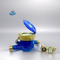 Compteur d'eau mécanique multi-jets en laiton Junrui JRGD-DN15 DN15mm, certifié CE, classe B, garantie 3 ans