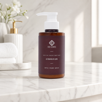 Bouteille de commodités d'hôtel de haute qualité jetable de taille personnalisée shampooing pour cheveux revitalisant fournitures de lavage corporel
