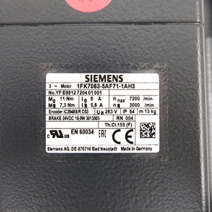 Distributore originale <span class=keywords><strong>Siemens</strong></span> 1FK7063-5AF71-1AH3 servomotore PLC modulo Controller 1FK7063-5AF71-1AH5 1 fk7063-5af71-1eb5 - Product Image 3