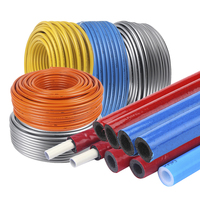Échantillon gratuit IFAN Matériaux PEX Taille personnalisée 16-32mm Tuyau de chauffage par le sol Utilisation d'eau chaude et froide Tuyau PEX bleu rouge