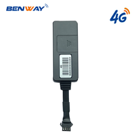 Rastreador GPS 4G Mini para Auto Benway BW03A con Aplicación Android para Tablero, Certificación ROHS, Alerta de Exceso de Velocidad y Geocerca de Corte de Motor