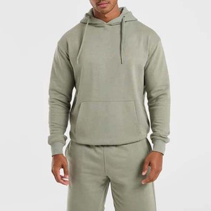 Ensemble sweat à capuche et short pour homme, en coton, tenue de sport, coupe décontractée - Product Image 1
