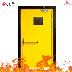 Puertas Cortafuego de Acero Hechas a Medida de Fábrica, Aptas para Hoteles y Apartamentos Modernos con Clasificación de Resistencia al Fuego de 2 Horas - Product Image 6