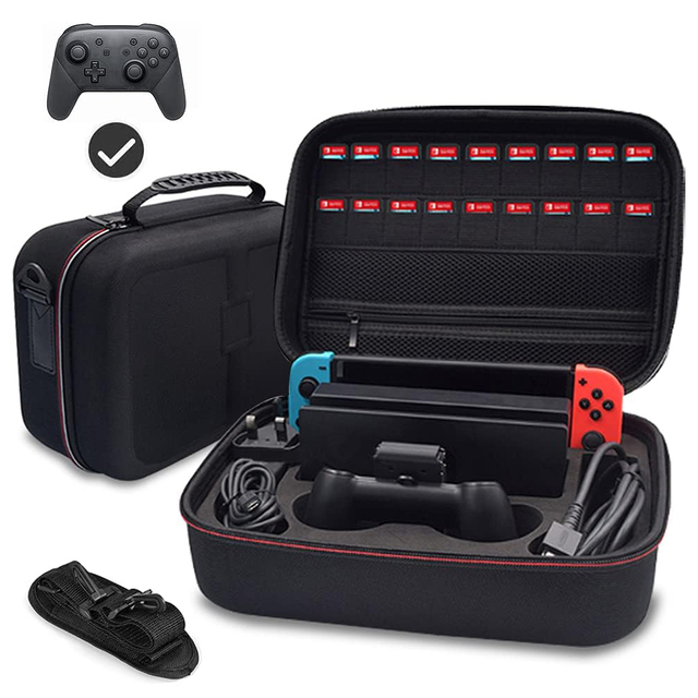New Multifunctional Protective Carrying Case Storage Bag for N-Switch Gaming Console Accessories Professional Custom