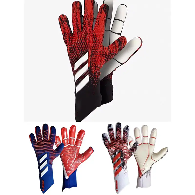 Wholesale Manufacturer Professional Football Gloves Training Soccer Sports Best Goalkeeper Latex Gloves Soccer Gloves