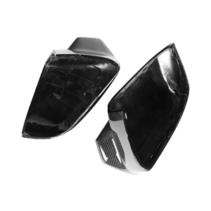 BMW 5シリーズ G60 G68 (2024年以降)、7シリーズ G70 (2023年以降)、G90 G99 M5 左ハンドル車用 <span class=keywords><strong>M</strong></span>スタイル カーボンミラーカバー 交換用サイドミラーカバー - Product Image 5