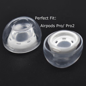 Embouts d'écouteurs en silicone liquide 30 Duro pour <span class=keywords><strong>Airpods</strong></span> <span class=keywords><strong>Pro</strong></span> 2 Embouts d'écouteurs <span class=keywords><strong>Réduction</strong></span> du bruit Écouteurs Pro2 Antidérapant Embout d'oreille - Product Image 1