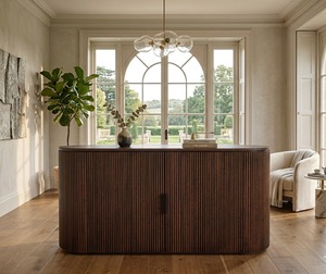 ארון אחסון עמיד מעץ מלא מודרני לסלון, מלון או וילה - Product Image 1