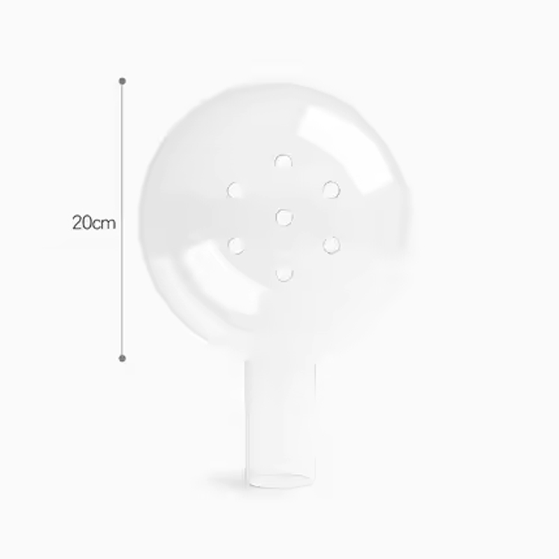 2 bolas bobo transparentes