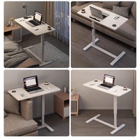 Bureau d'étude portable simple, table de chevet pour ordinateur portable