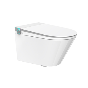 WC suspendu intelligent en céramique monobloc à cadre dissimulé avec fonction intégrée TA-TE53DF - Product Image 4