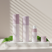 Bouteille d'émulsion rose en plastique PP en forme de U de 30 ml, pompe à vide, marque E-SING, pour crème visage cosmétique, portable, idéale pour les voyages – Fournisseur d'usine