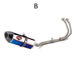 Silencieux d'Échappement Complet pour Moto <span class=keywords><strong>Honda</strong></span> <span class=keywords><strong>CB500R</strong></span>/X/F, Section Complète CBR500, Acier Inoxydable - Product Image 3