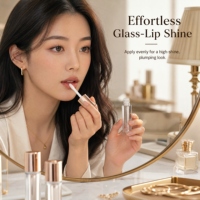 Teinte à lèvres effet miroir brillant et repulpant, personnalisable OEM/ODM