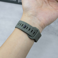 Correa de Repuesto de Silicona Suave con Hebilla Cuadrada de Doble Color para Reloj Apple Watch 8 9 10 11 Ultra 2